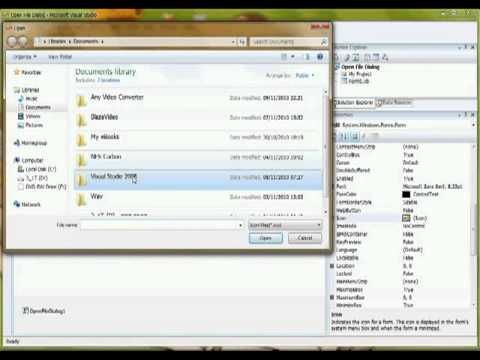 vb.net 2008 Open File Dialog