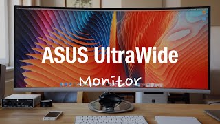 ASUS Designo Ultrawide Curved Monitor MX38VC