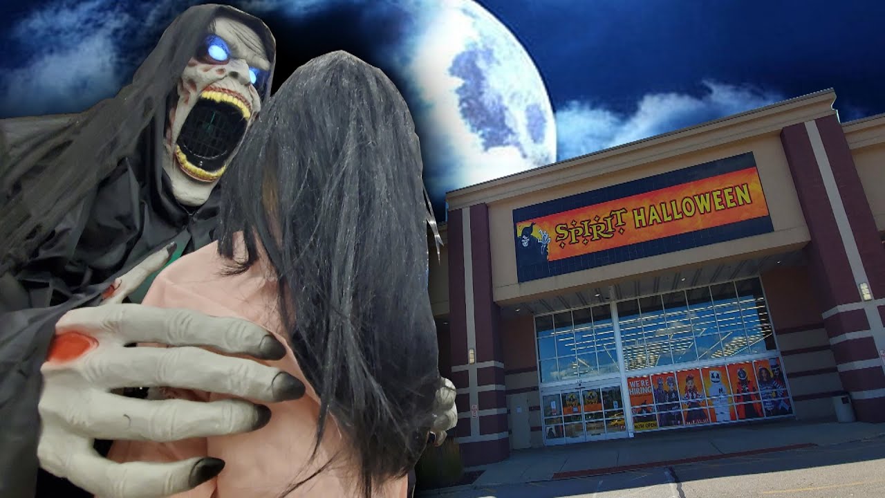 SPIRIT HALLOWEEN 2020 Inside ABANDONED BED BATH & BEYOND Wadsworth Ohio YouTube