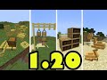 Minecraft 1.20  mantıklı şeyler eklenmiş