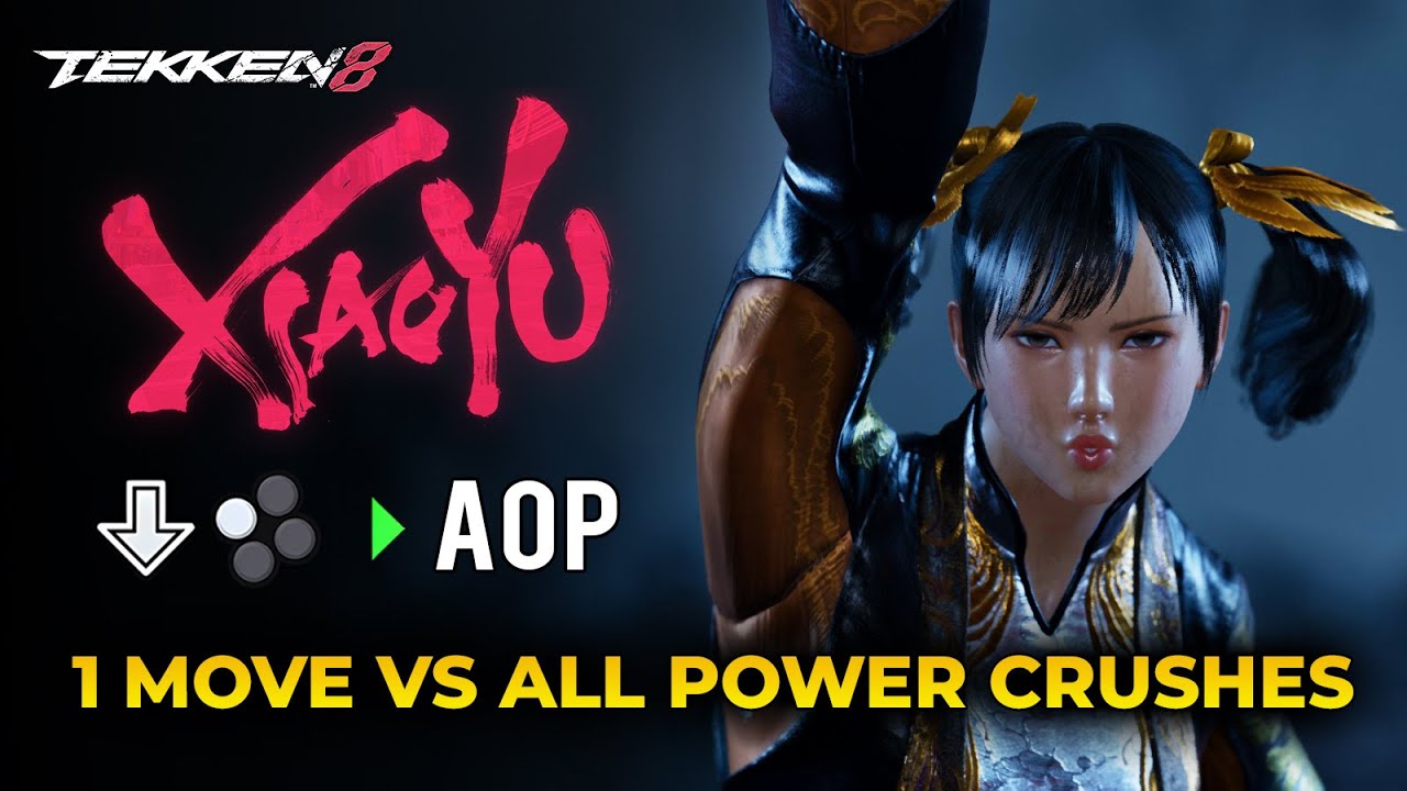 The Only Move You’ll Ever Need vs Power Crushes | Tekken 8 Ling Xiaoyu