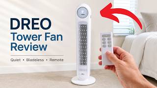 DREO Smart Tower Fan Review — Real Noise Test & Power Use