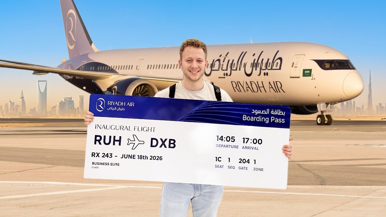 I Flew The World's Newest Airline: Riyadh Air First Look - YouTube