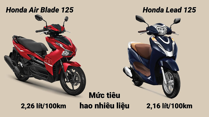 So sánh xe air blade và pcx năm 2024