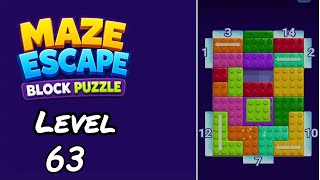Maze Escape Level 63 Walkthrough
