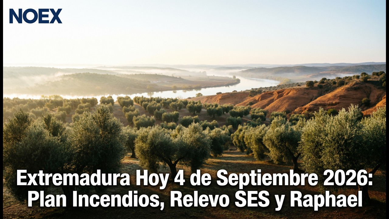 Noticias de Extremadura 4 de septiembre 2026 NOEX