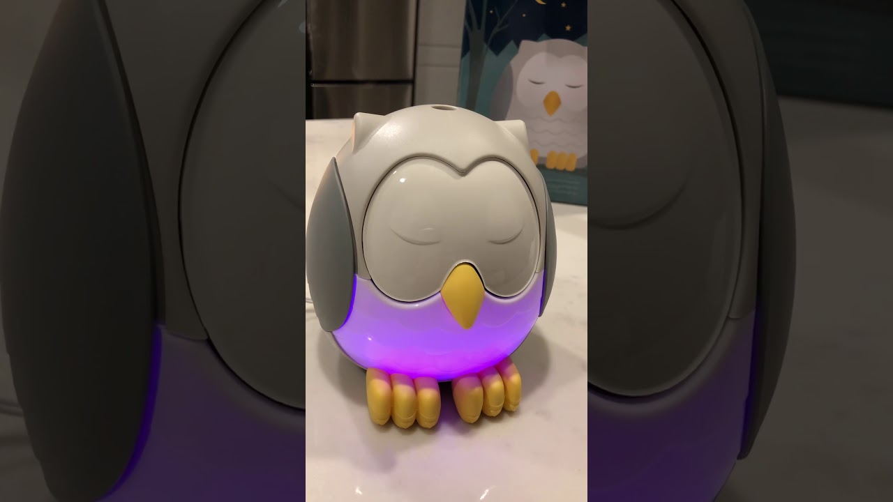 Feather the Owl Diffuser with Lights and Sound Machine