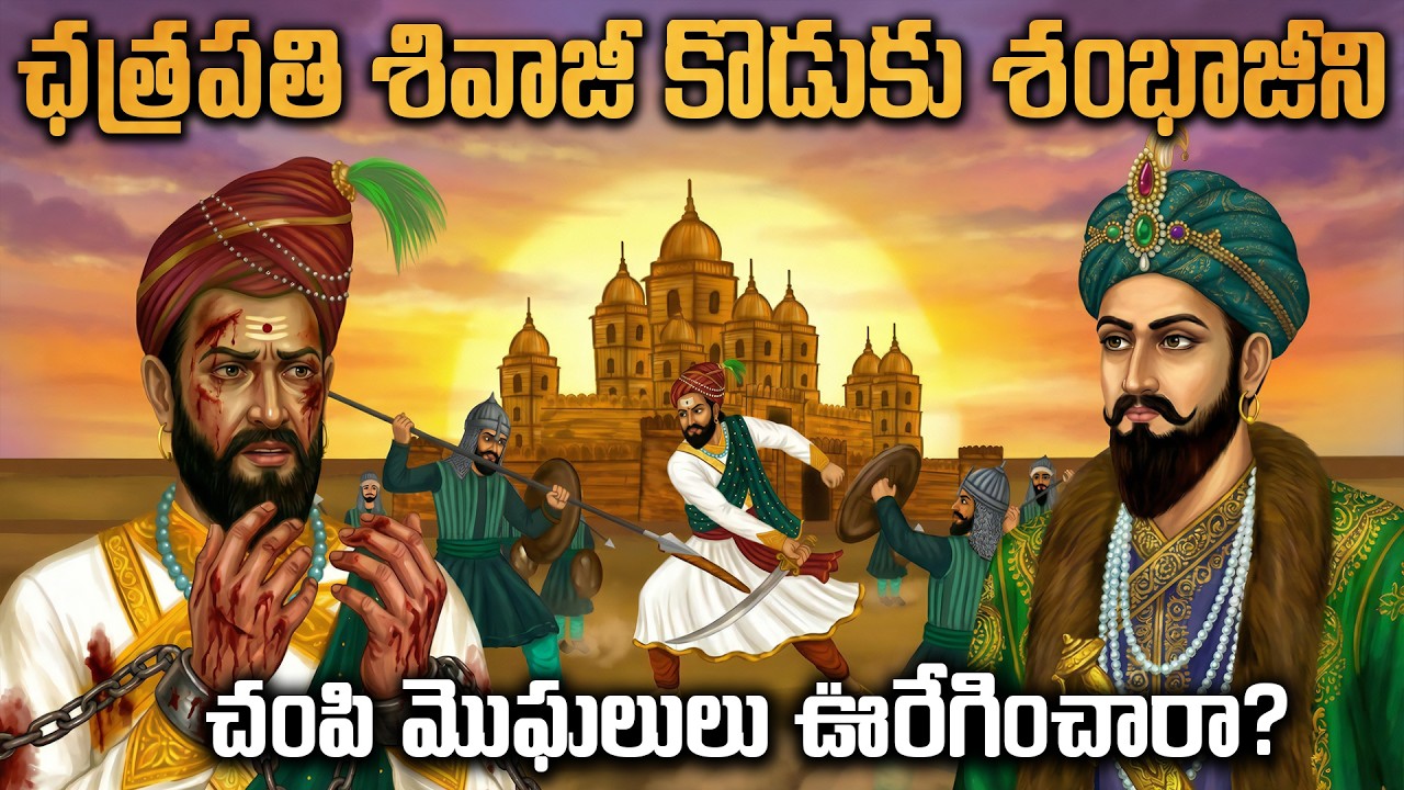 ఛత్రపతి శివాజీ కొడుకుని చంపి ఊరేగించారా? | Chatrapathi  Shivaji Son Sambhaji Maharaj Maratha history