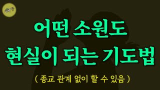 🐢 원하는 것을 기도할 때 이렇게만 했어요. 모두 현실로 이루어집니다🧚♀️/ 잠잘때 듣는 동기부여 이야기 /책읽어주는여자
