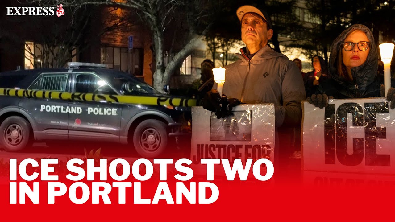 Protests ERUPT across Portland after ICE shooting leaves two injured