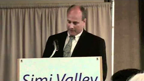 Brian Gabler at Simi Valley State of the City Addr...