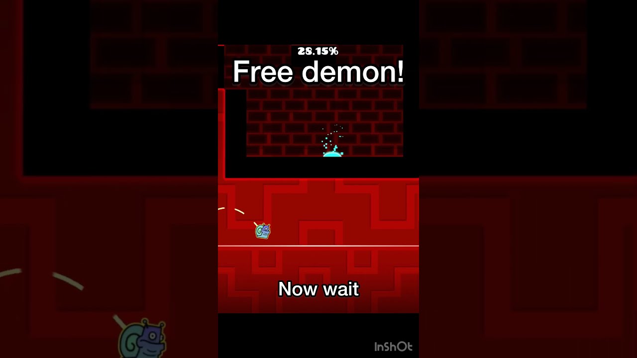 Free Secret Way Demon In Geometry Dash 2 Geometrydash Gd Shorts