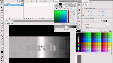 glint effect in flash cs5