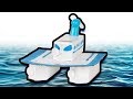 Craft Ideas with Boxes - Catamaran | DIY on BoxYourSelf