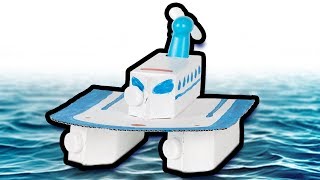 Craft Ideas with Boxes  Catamaran | DIY on BoxYourSelf