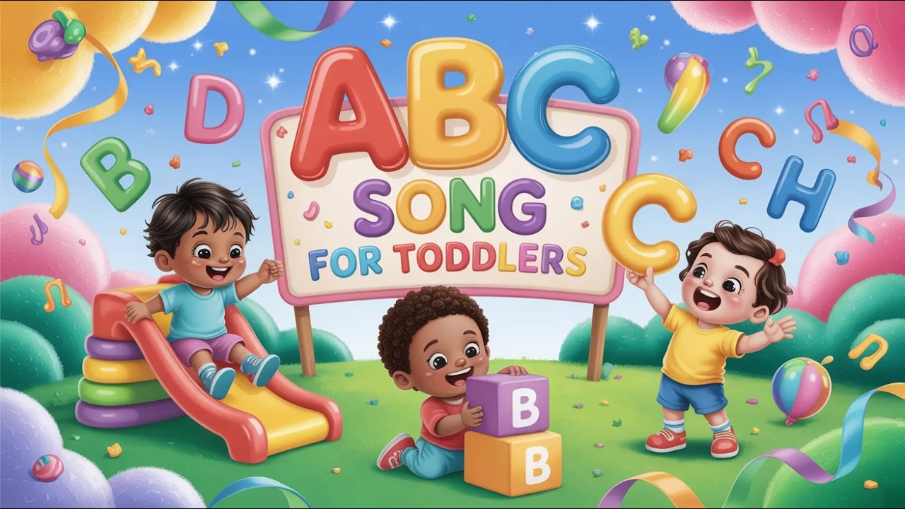 ABC Song for Toddlers 🎵 | Easy Alphabet Introduction Song for Tiny Kids ...