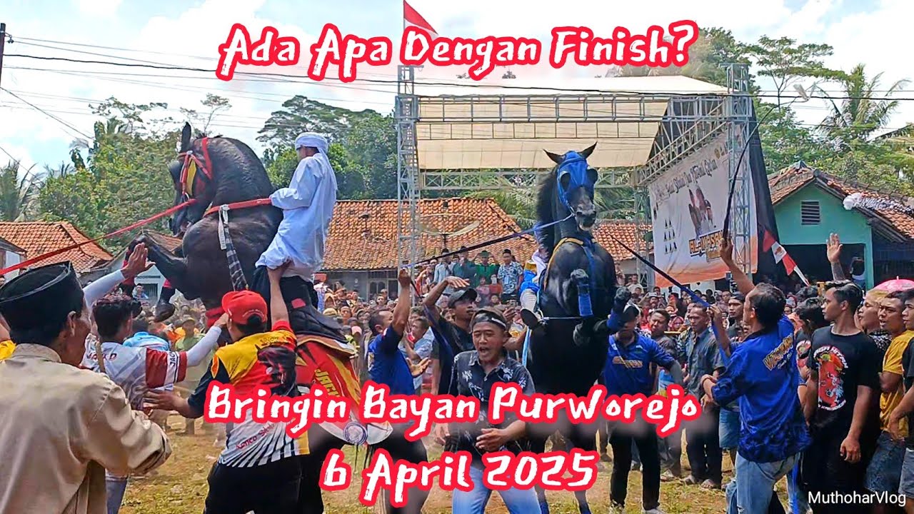 Ada Apa Dengan Finish ? Khataman Bringin Bayan Purworejo 6 April 2025