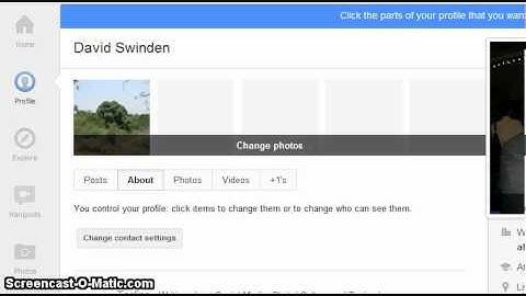 Google+: How to create a Hovercard