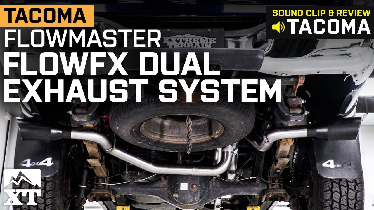 2005-2015 Tacoma 4.0L V6 Flowmaster FlowFX Dual Exhaust System Sound Clip & Review