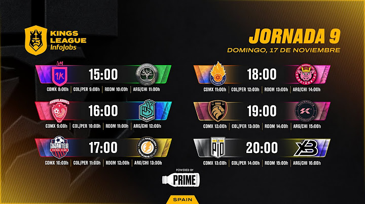👑 Kings League InfoJobs - JORNADA 9 ⚽ #KINGSLEAGUEJ9