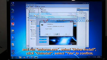 How to Remove the DVR card driver and software from your computer?