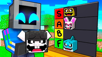 TeeVee Ranks NIGHTMARE CRITTERS in Minecraft!