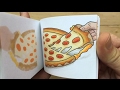 Pizza flipbookgrilled cheese stuffed crust pizza