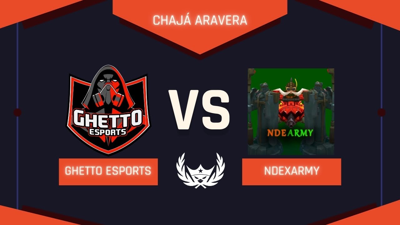 Chajá Aravera  | Semifinal (Bo3) – GHETTO ESPORTS vs NDEXARMY (GAME 1)| CBT Gaming