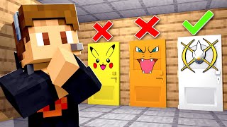 Don’t Choose the Wrong POKEMON DOOR in Pixelmon! (impossible)