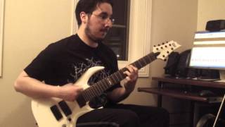 Fallujah - Sapphire guitar cover