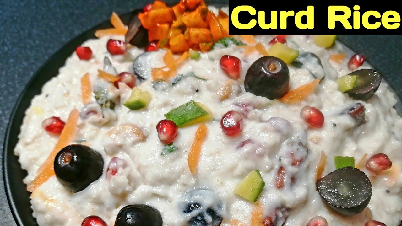 சாமை தயிர் சாதம் Little Millet Curd Rice Millet Recipes In Tamil