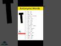A to Z Antonyms #shortsfeed #english #vocabs #onedayexams #vocabulary #vocabbatch #shortvideo #words