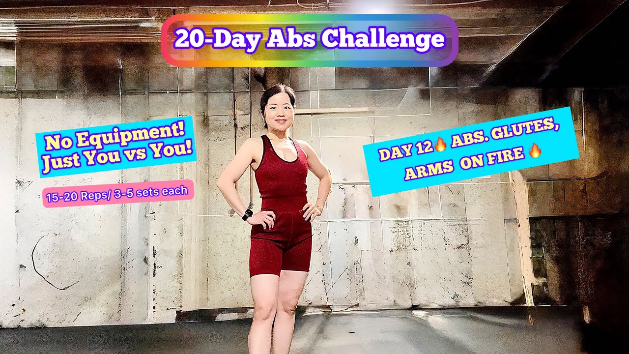 PZ Lifestyle is live! Day 12 of 20 Days Abs Workout Challenge 