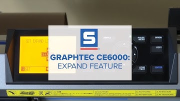 Graphtec CE6000 Expand Feature