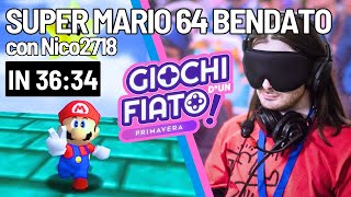 Super Mario 64 16 Stars (Blindfolded) con Nico2718 in 36:34 - GIOCHI D'UN FIATO PRIMAVERA 2024