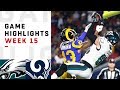Eagles vs. Rams Week 15 Highlights | NFL 2018
