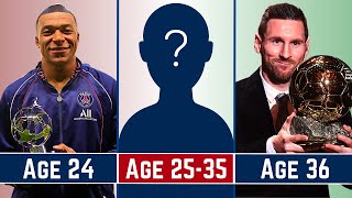 Why Are There No Great 25 to 35-Year-Old Footballers?