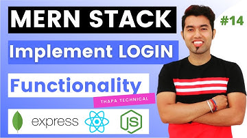 🔴 MERN #14: Check Hash Password and Email & Implementing Login Functionality in MERN App