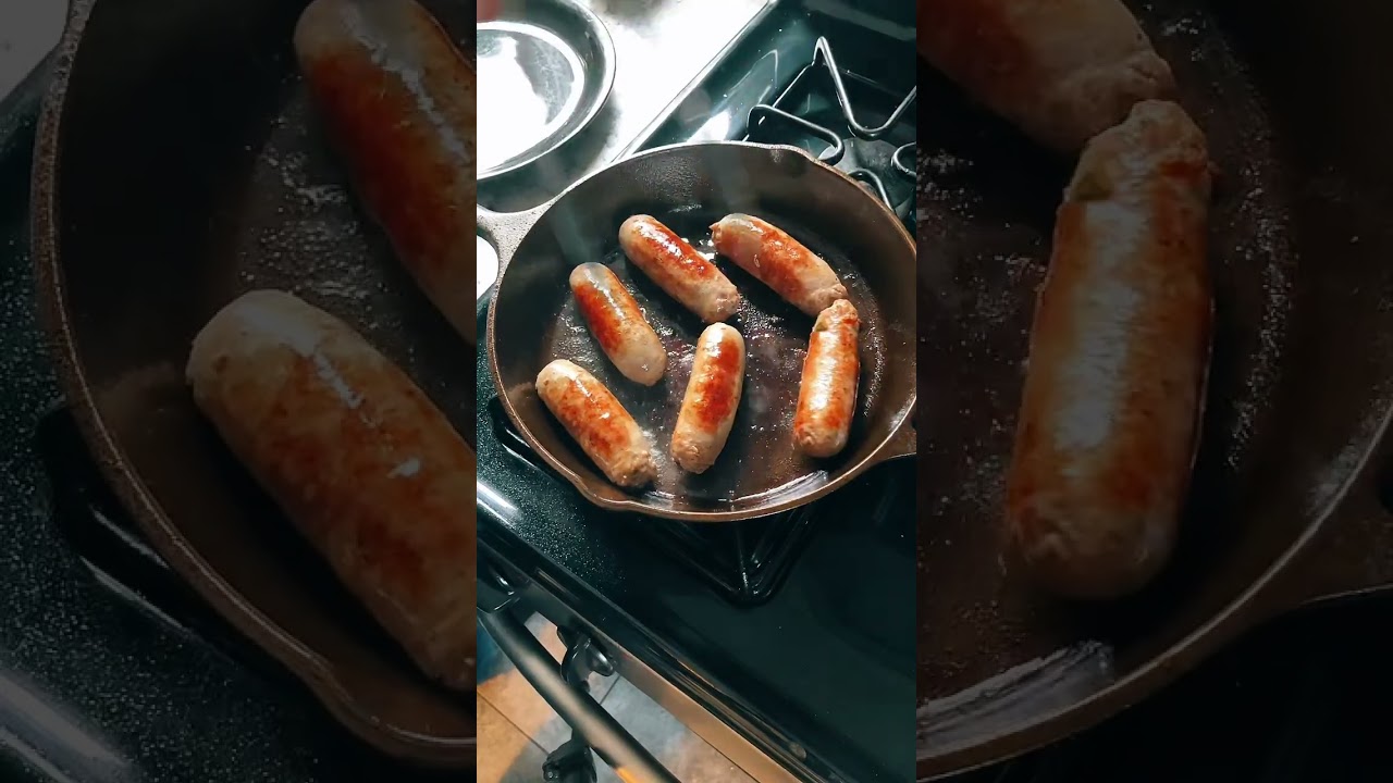 cast iron pan sausage｜TikTok Search