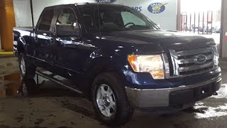 2012 Blue Ford F-150 4X4 SuperCrew XLT Pre Owned Review | Prince George Motors