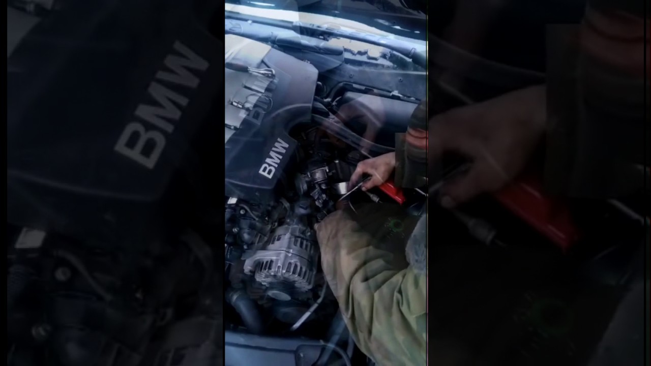 замена свечей накала n47