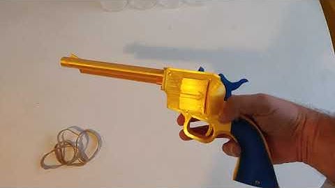 3D Printed Rubber Band Colt SAA 1872