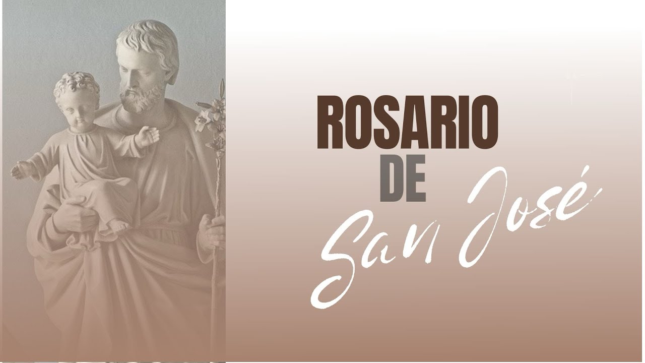 ROSARIO A SAN JOSÉ. 🤎❤️‍🔥💜