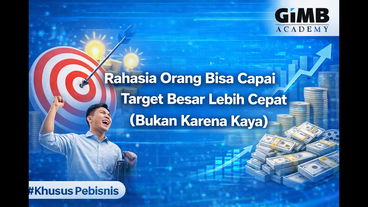 Rahasia Orang Bisa Capai Target Besar Lebih Cepat (Bukan Karena Kaya) #belajarbisnis #umkm