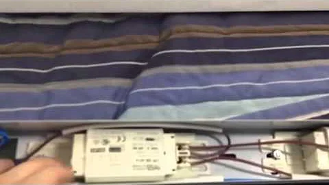 Unboxing the crompton double 36w fluorescent batten