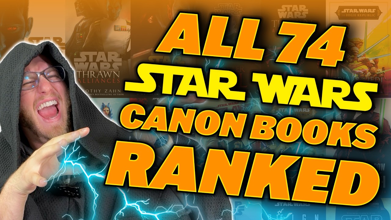 Ranking EVERY Star Wars Canon Book From Worst to Best