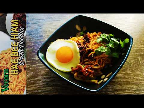 Vecorn Hae Bee Hiam Non Fried Dried Noodles – Singapore —  Instant Noodle Recipe Time — EP 2851