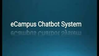 eCampus Chatbot System screenshot 3