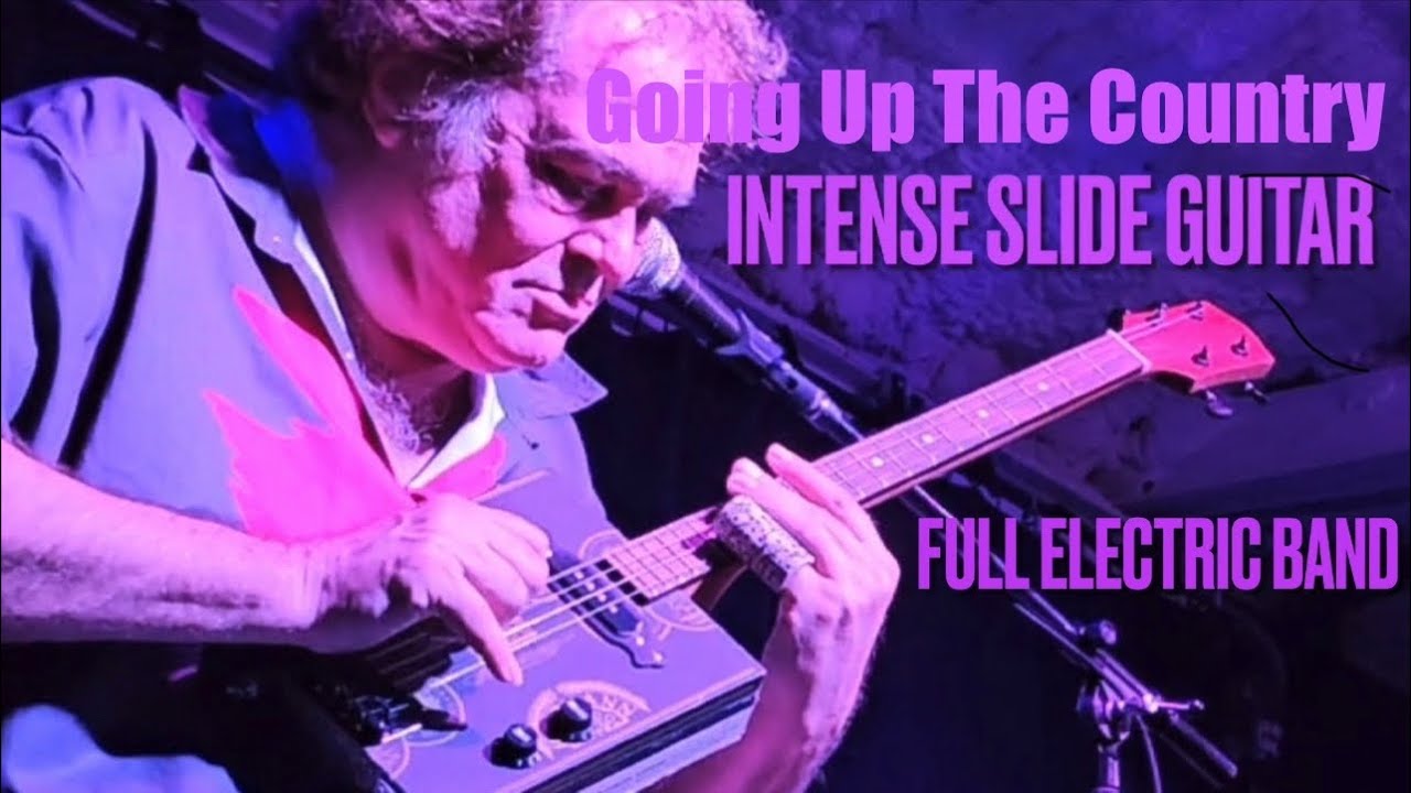 Inense 4 String Boogie Slide Version Of Canned Heat Going Up The