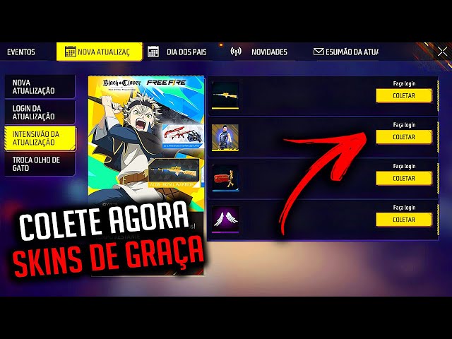 VAZOU! RESGATE GRÁTIS CODIGUIN MUNDIAL 2023! COMO RESGATAR CODIGO INFINITO FREE  FIRE ffws universal 